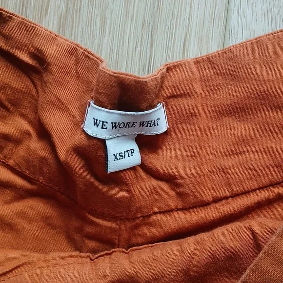 WeWoreWhat Xs High Waist Etoile Cotton Shorts - Picture 3 of 6